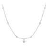 So Charm Bijoux Collier Femme So Charm - BD2370-ARGENT-DIAMANT - Collier Mode Argenté | Femme Collier Et Pendentif