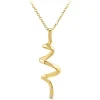 So Charm Bijoux Collier Femme So Charm - BD1549-COLLIER-DORE-DIAMANT-BLANC - Collier Mode Doré | Femme Collier Et Pendentif