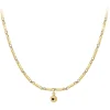 So Charm Bijoux Collier Femme So Charm - BD2372-DORE-DIAMANT - Collier Mode Doré | Femme Collier Et Pendentif