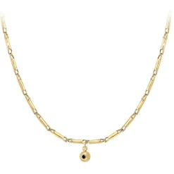 So Charm Bijoux Collier Femme So Charm - BD2372-DORE-DIAMANT - Collier Mode Doré | Femme Collier Et Pendentif