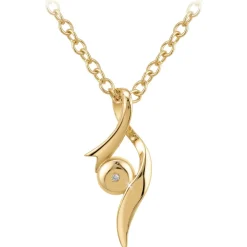 So Charm Bijoux Collier Femme So Charm - BD4229-DORE - Collier Mode Doré | Femme Collier Et Pendentif|Boucles D'Oreilles