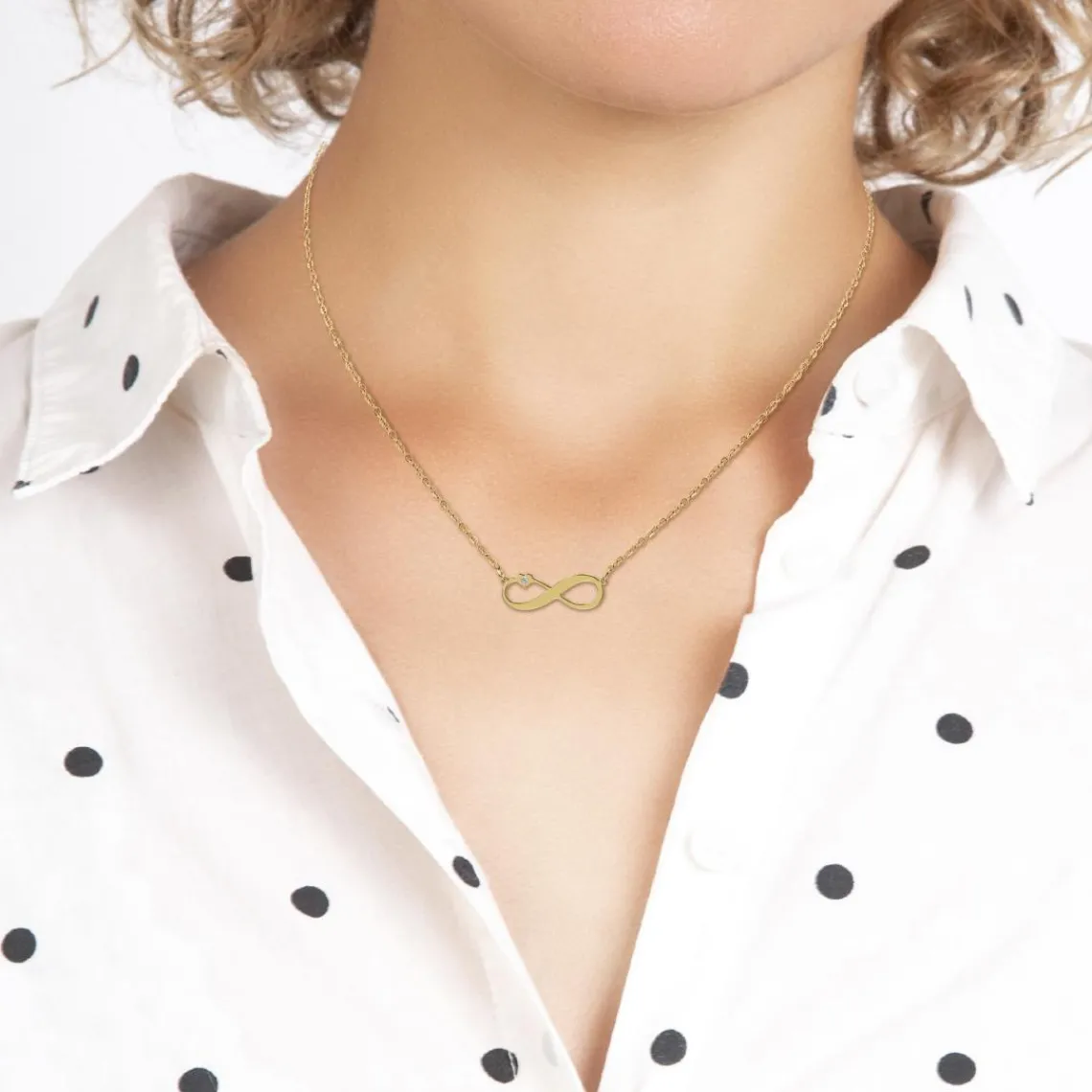 So Charm Bijoux Collier Femme So Charm - BD4099-DORE - Collier Infini Doré | Femme Collier Et Pendentif