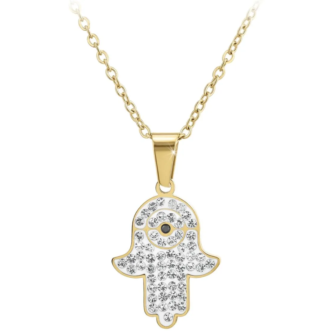So Charm Bijoux Collier Femme So Charm - BD2763-DORE-DIAMANT - Collier Mode Doré | Femme Collier Et Pendentif