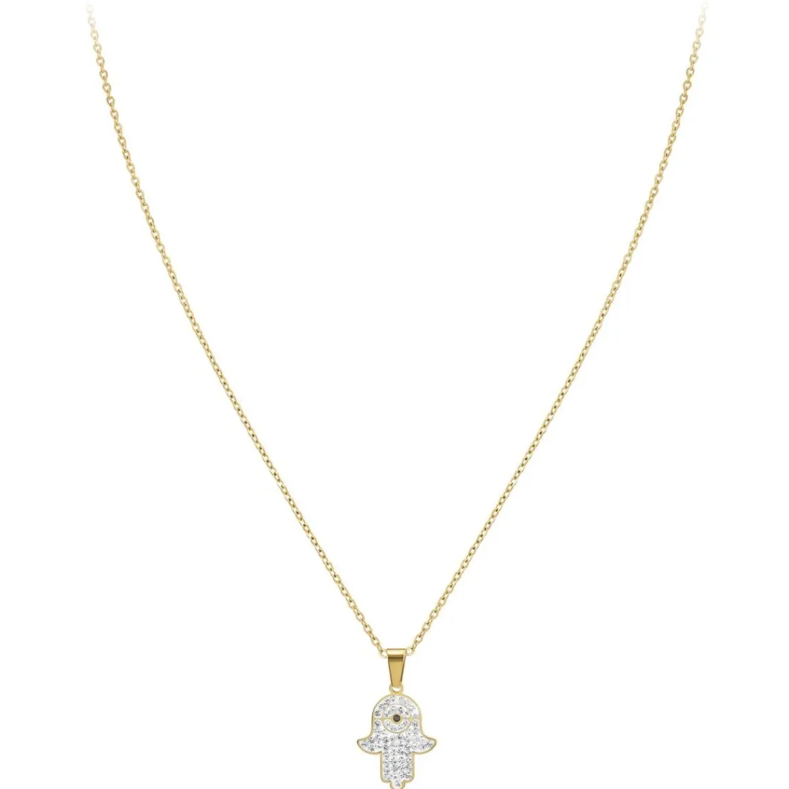 So Charm Bijoux Collier Femme So Charm - BD2763-DORE-DIAMANT - Collier Mode Doré | Femme Collier Et Pendentif