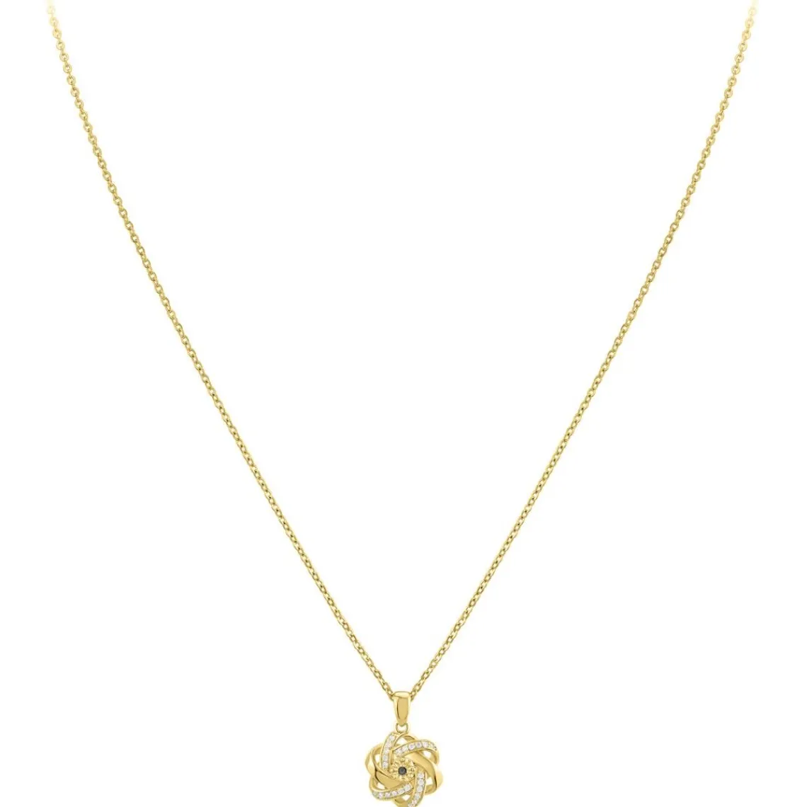 So Charm Bijoux Collier Femme So Charm - BD2034-DORE-COLLIER-DIAMANT - Collier Mode Doré | Femme Collier Et Pendentif