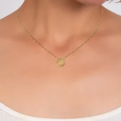 So Charm Bijoux Collier Femme So Charm - BD4101-DORE - Collier Mode Doré | Femme Collier Et Pendentif