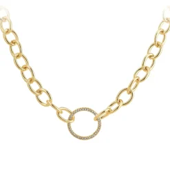 So Charm Bijoux Collier Femme So Charm - B2963-DORE - Collier Mode Doré | Femme Collier Et Pendentif