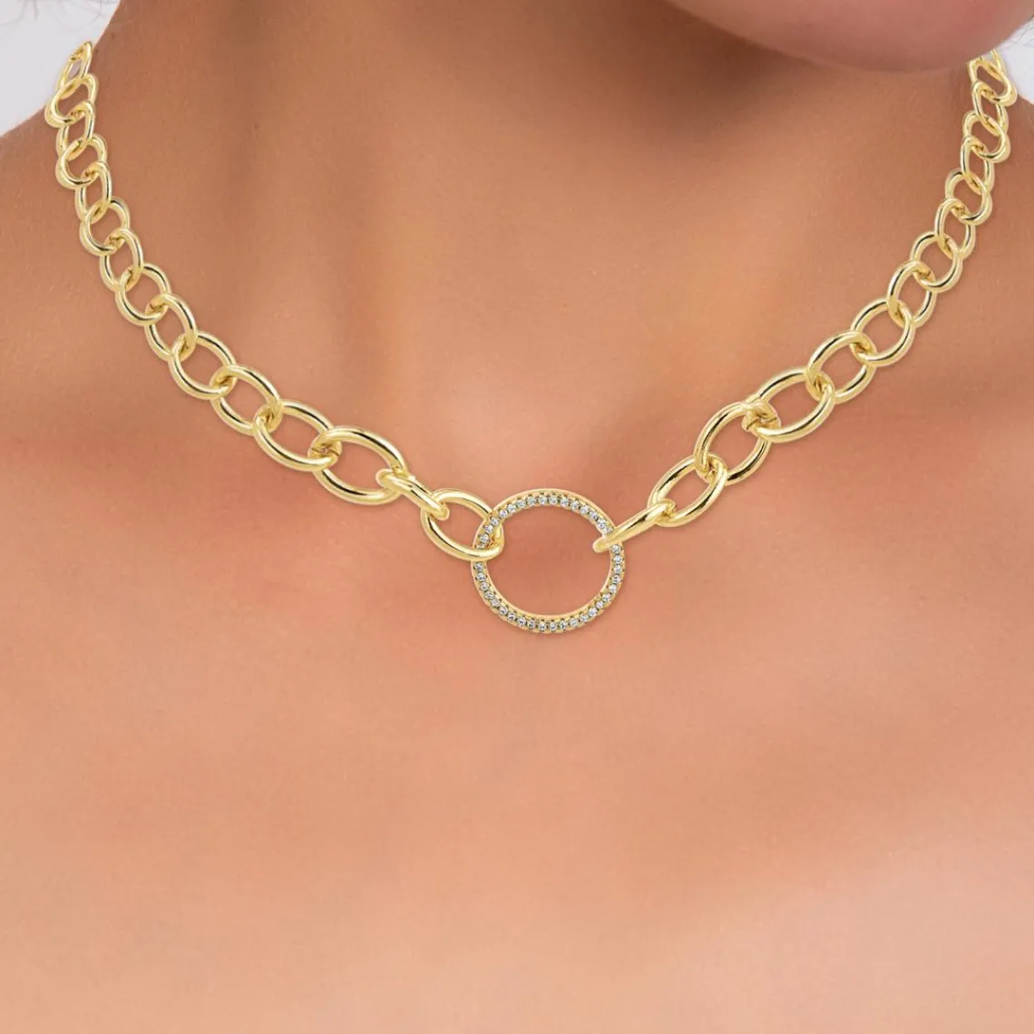 So Charm Bijoux Collier Femme So Charm - B2963-DORE - Collier Mode Doré | Femme Collier Et Pendentif
