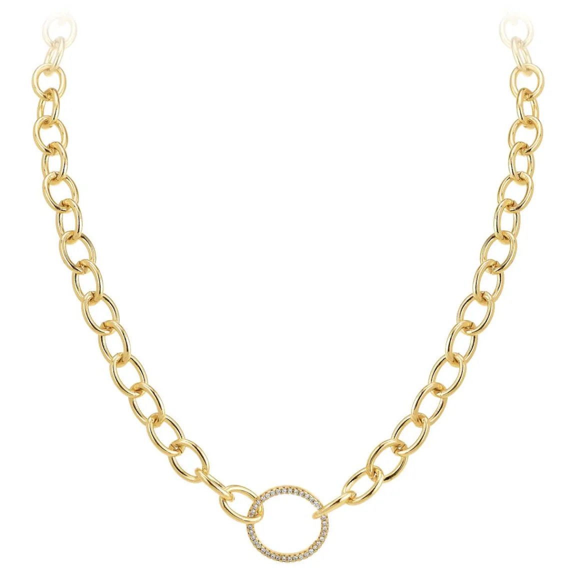So Charm Bijoux Collier Femme So Charm - B2963-DORE - Collier Mode Doré | Femme Collier Et Pendentif