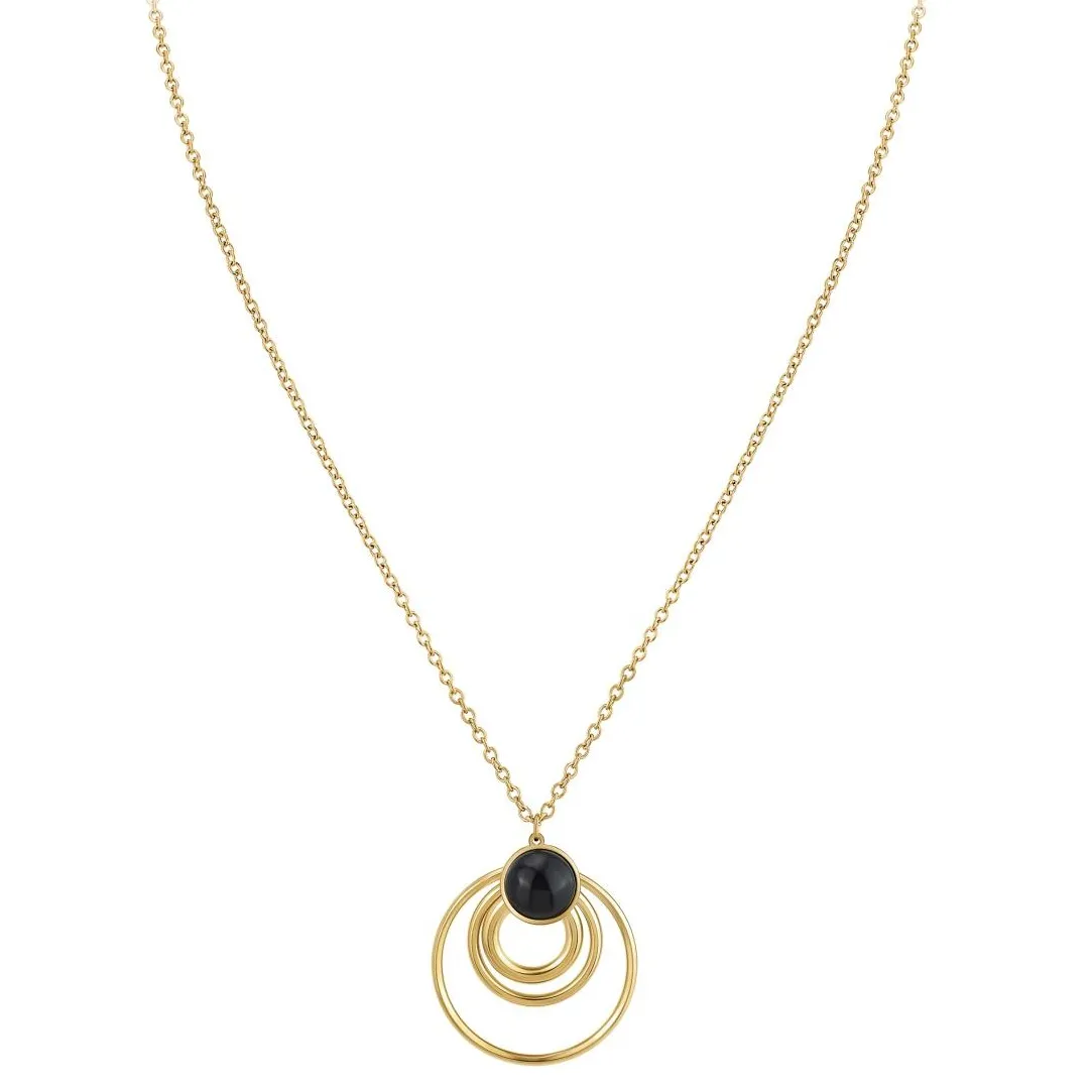 So Charm Bijoux Collier Femme So Charm - B3406-DORE - Collier Mode Doré | Femme Collier Et Pendentif