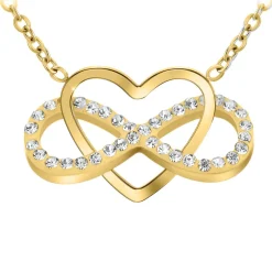 So Charm Bijoux Collier Femme So Charm - B2845-DORE - Collier Infini Doré | Femme Collier Et Pendentif