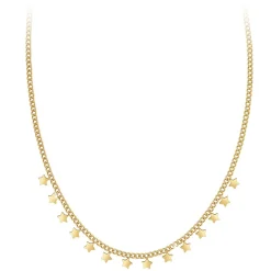 So Charm Bijoux Collier Femme So Charm - B2811-DORE - Collier Mode Doré | Femme Collier Et Pendentif