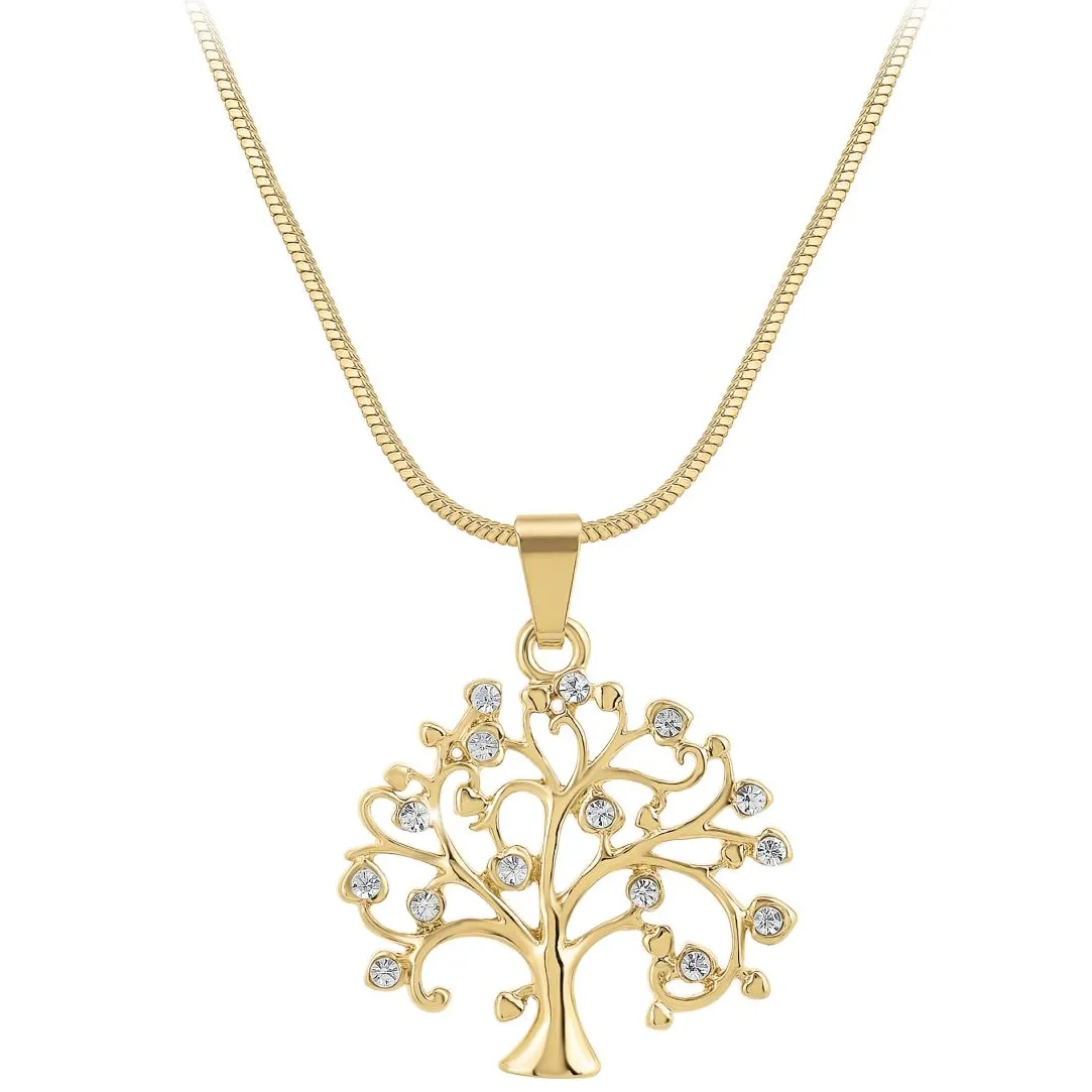 So Charm Bijoux Collier Femme So Charm - B2037-DORE-COLLIER - Collier Arbre De Vie | Femme Collier Et Pendentif