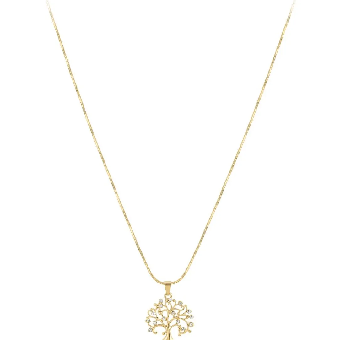 So Charm Bijoux Collier Femme So Charm - B2037-DORE-COLLIER - Collier Arbre De Vie | Femme Collier Et Pendentif