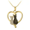 So Charm Bijoux Collier Femme So Charm - B1563-DORE - Collier Chat Doré | Femme Collier Et Pendentif