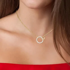 So Charm Bijoux Collier Femme So Charm - B2734-DORE - Collier Mode Doré | Femme Collier Et Pendentif