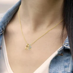So Charm Bijoux Collier Femme So Charm - B3020-DORE - Collier Mode Doré | Femme Collier Et Pendentif