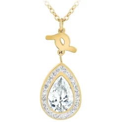 So Charm Bijoux Collier Femme So Charm - B3012-DORE - Collier Mode Doré | Femme Collier Et Pendentif