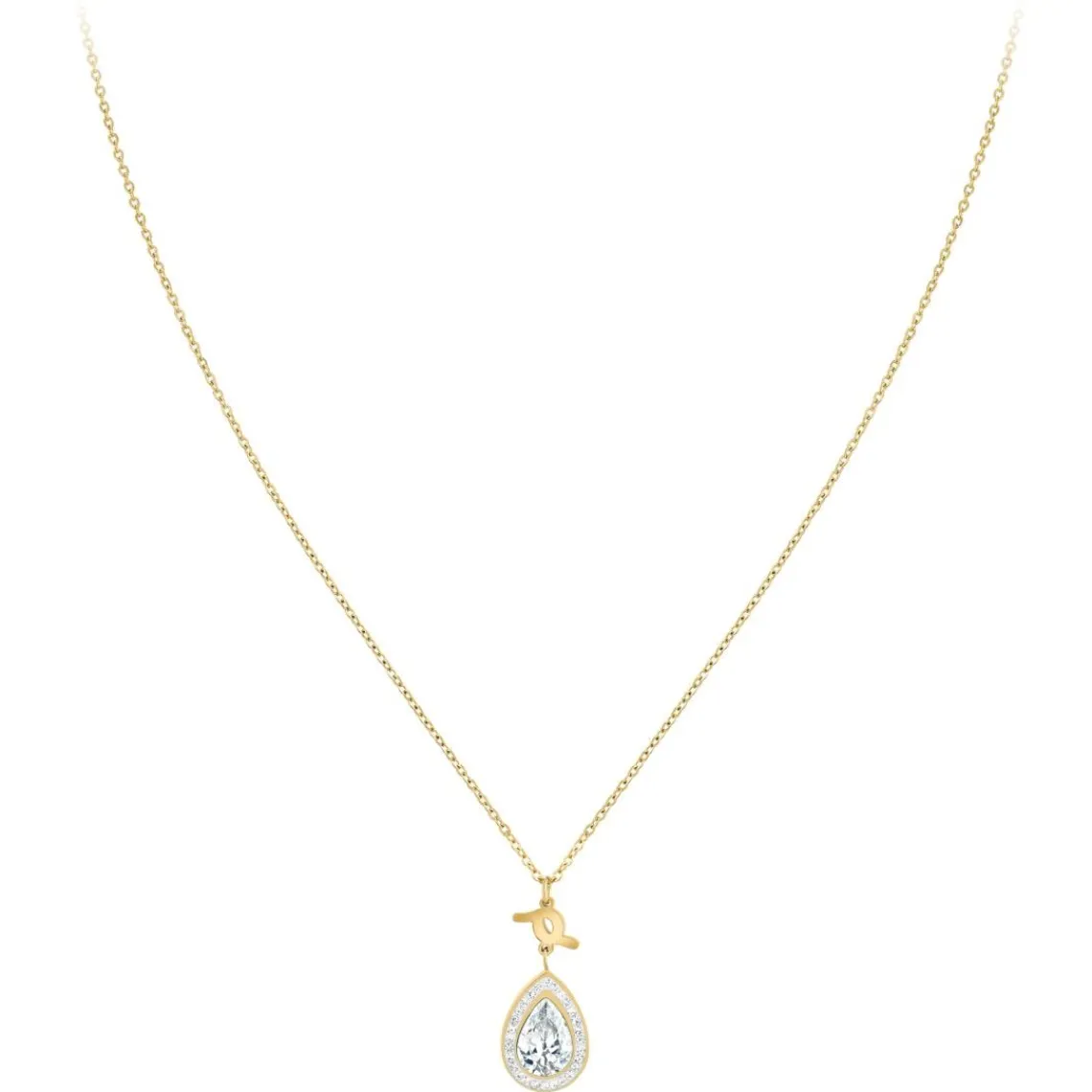 So Charm Bijoux Collier Femme So Charm - B3012-DORE - Collier Mode Doré | Femme Collier Et Pendentif