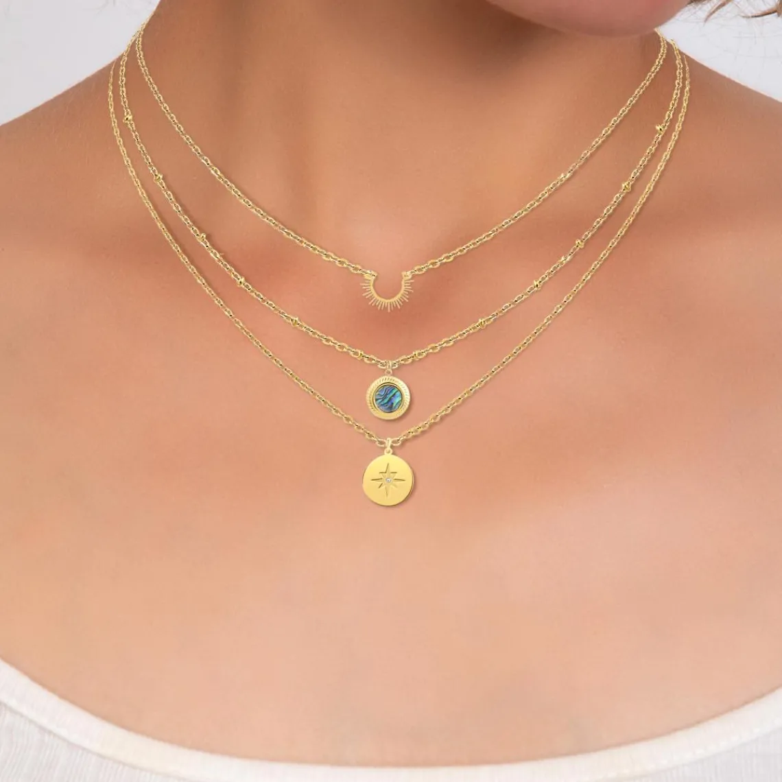 So Charm Bijoux Collier Femme So Charm - B3092-DORE - Collier Mode Doré | Femme Collier Et Pendentif