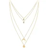 So Charm Bijoux Collier Femme So Charm - B3177-DORE - Collier Mode Doré | Femme Collier Et Pendentif