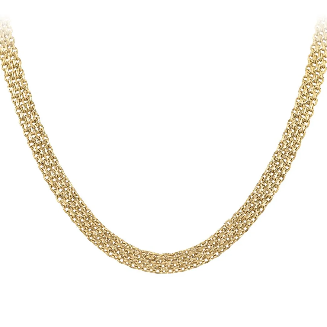 So Charm Bijoux Collier Femme So Charm - B3136-DORE - Collier Mode Doré | Femme Collier Et Pendentif
