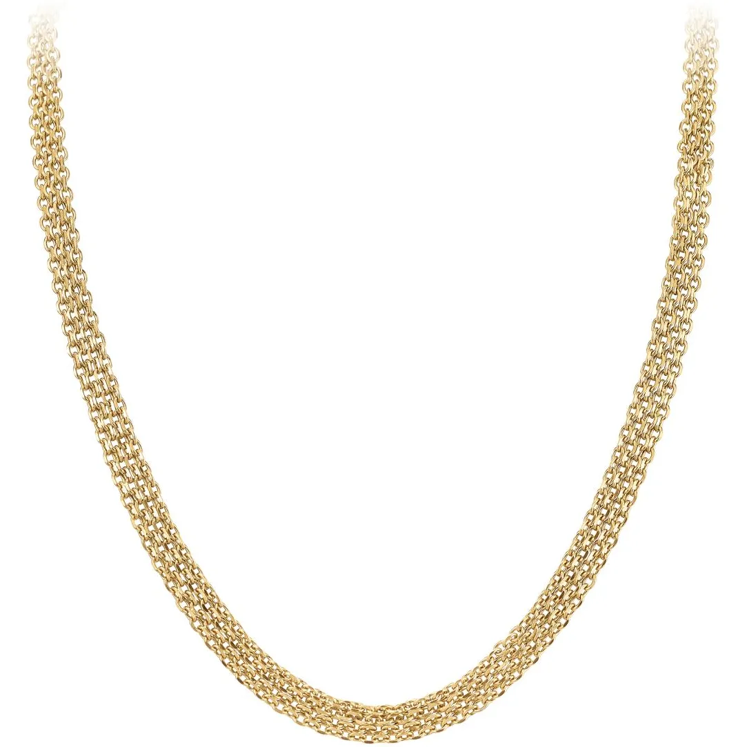 So Charm Bijoux Collier Femme So Charm - B3136-DORE - Collier Mode Doré | Femme Collier Et Pendentif