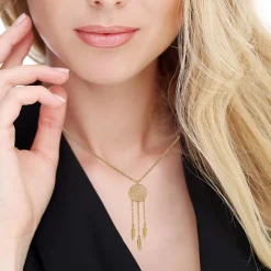So Charm Bijoux Collier Femme So Charm - B4261-DORE - Collier Mode Doré | Femme Collier Et Pendentif