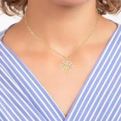 So Charm Bijoux Collier Femme So Charm - B3005-DORE - Collier Arbre De Vie | Femme Collier Et Pendentif