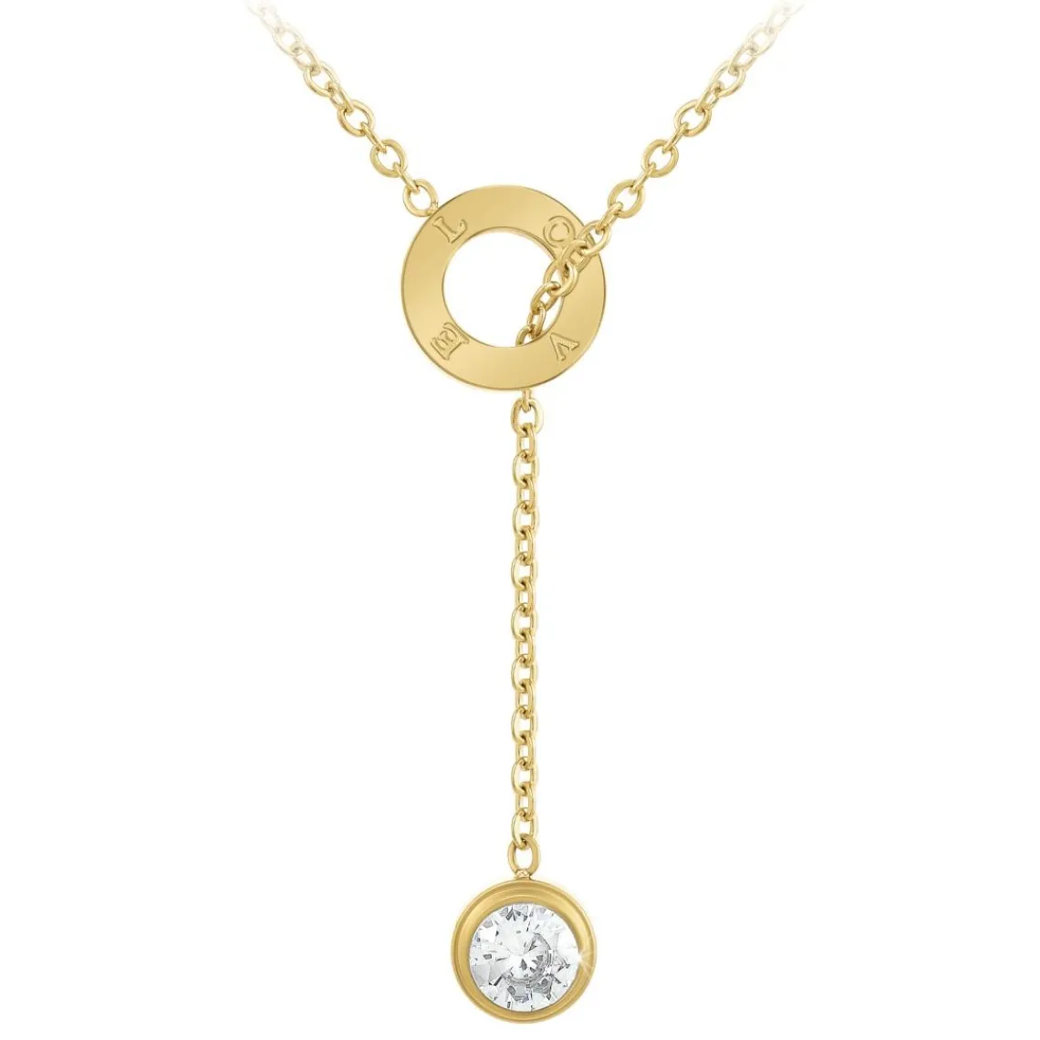 So Charm Bijoux Collier Femme So Charm - B3001-DORE - Collier Mode Doré | Femme Collier Et Pendentif