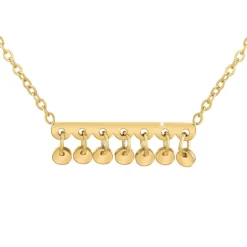 So Charm Bijoux Collier Femme So Charm - B2999-DORE - Collier Mode Doré | Femme Collier Et Pendentif