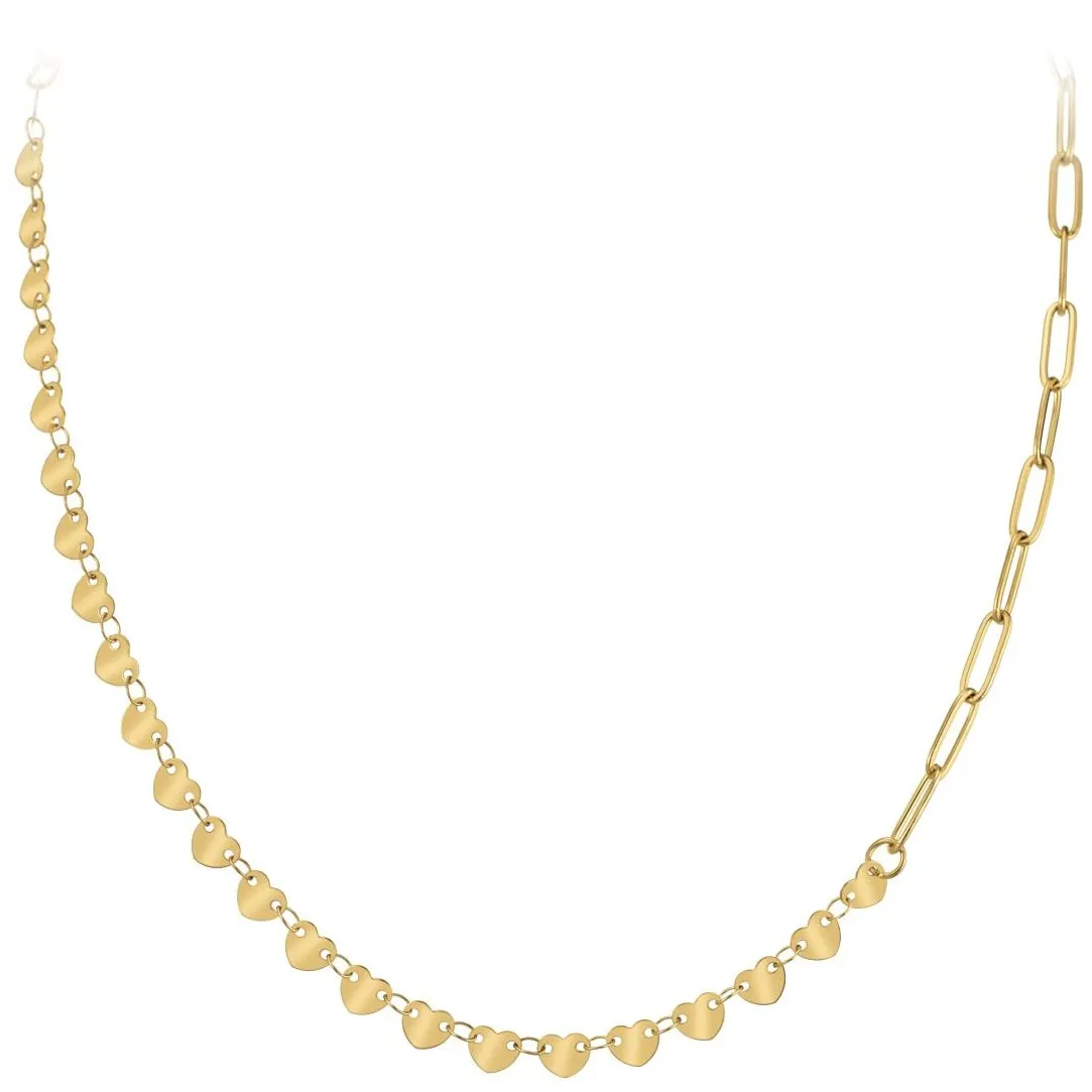 So Charm Bijoux Collier Femme So Charm - B3179-DORE - Collier Mode Doré | Femme Collier Et Pendentif