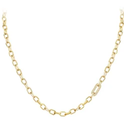 So Charm Bijoux Collier Femme So Charm - B3174-DORE - Collier Mode Doré | Femme Collier Et Pendentif
