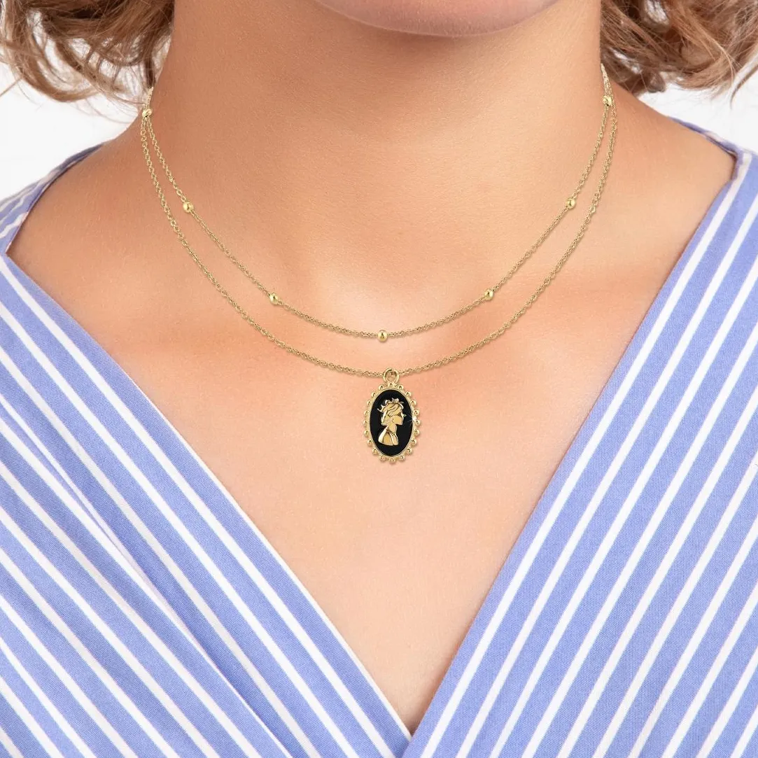 So Charm Bijoux Collier Femme So Charm - B3289-DORE - Collier Mode Doré | Femme Collier Et Pendentif