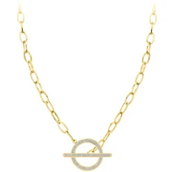 So Charm Bijoux Collier Femme So Charm - B2751-DORE - Collier Mode Doré | Femme Collier Et Pendentif