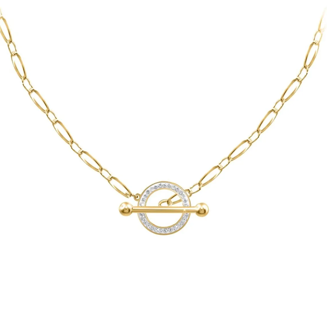 So Charm Bijoux Collier Femme So Charm - B2564-DORE - Collier Mode Doré | Femme Collier Et Pendentif