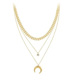 So Charm Bijoux Collier Femme So Charm - B3090-DORE - Collier Mode Doré | Femme Collier Et Pendentif