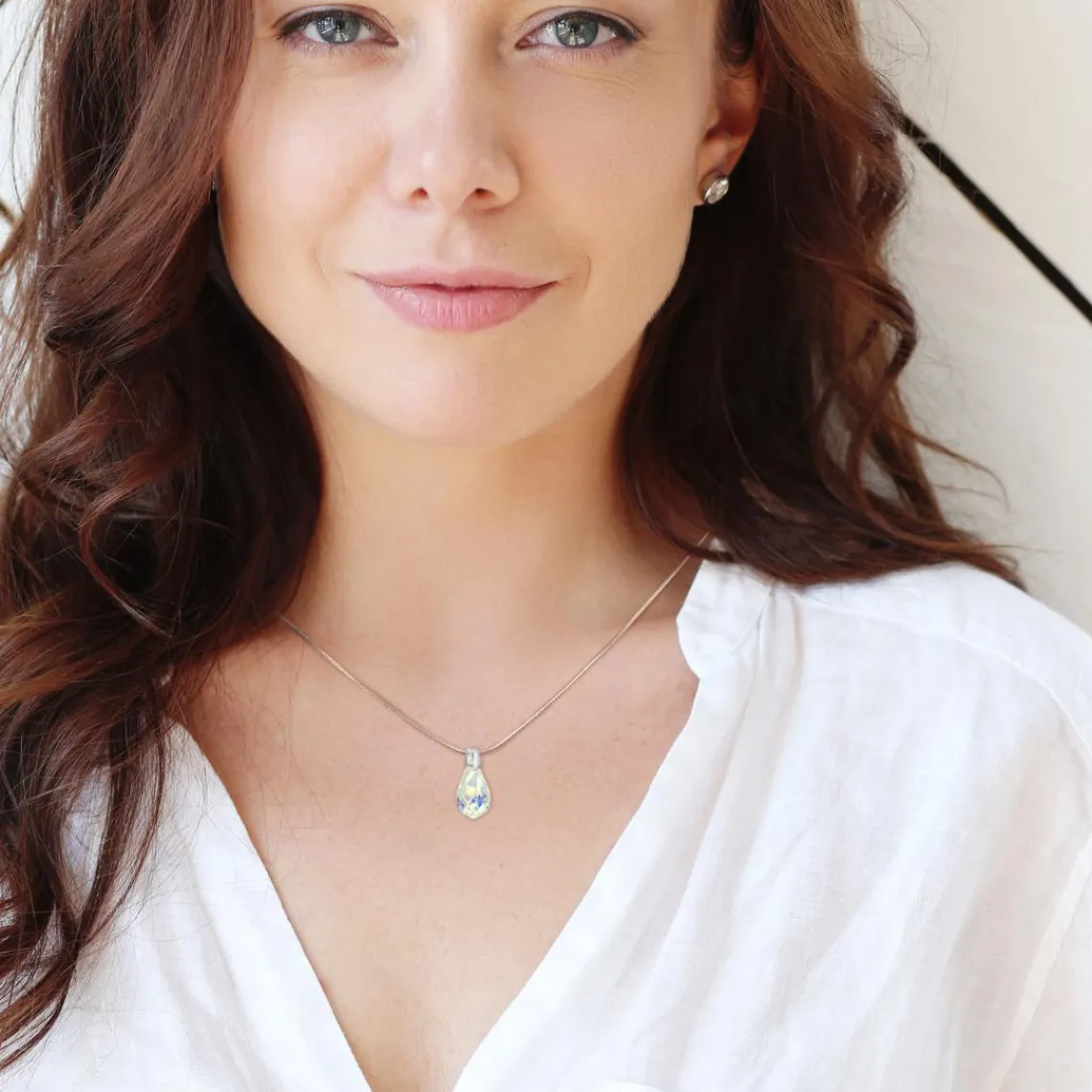 So Charm Bijoux Collier Femme So Charm - B4240-IRIS+SN016 - Collier Mode Argenté | Femme Collier Et Pendentif