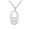 So Charm Bijoux Collier Femme So Charm - B1498-O - Collier Initiale Argenté | Femme Collier Et Pendentif