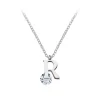 So Charm Bijoux Collier Femme So Charm - B1498-R - Collier Initiale Argenté | Femme Collier Et Pendentif