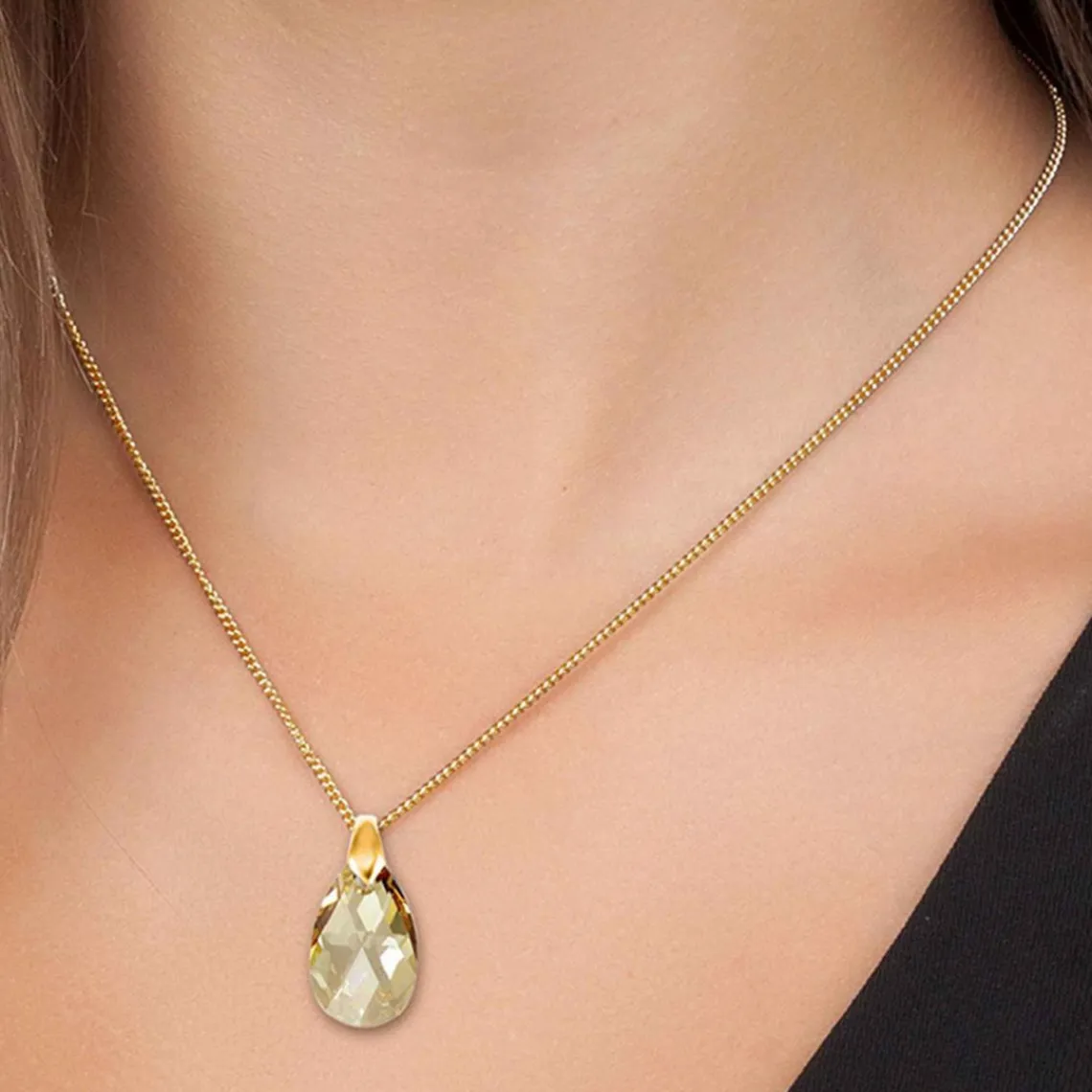 So Charm Bijoux Collier femme So Charm - BS003-SN022-GOSH Métal Doré | Femme Collier Et Pendentif