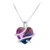 So Charm Bijoux Collier Femme So Charm - BS1409-VOLC - Collier Coeur Argenté | Femme Collier Et Pendentif