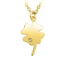 So Charm Bijoux Collier Femme So Charm - collier trèfle doré | Femme Collier Et Pendentif