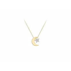 Stella Collier femme 2-19-9364 Or Jaune Blanc | Femme Collier Et Pendentif