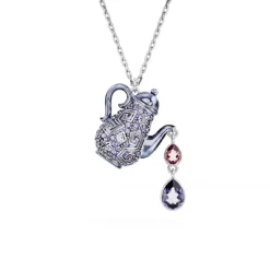 Swarovski Bijoux Collier Femme Swarovski Alice - 5682807 multicolore,argent | Femme Collier Et Pendentif