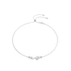 Swarovski Bijoux Collier Femme Swarovski Constella Bars - 5705626 Métal rhodié Argent | Femme Collier Et Pendentif