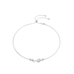 Swarovski Bijoux Collier Femme Swarovski Constella Bars - 5705626 Métal rhodié Argent | Femme Collier Et Pendentif