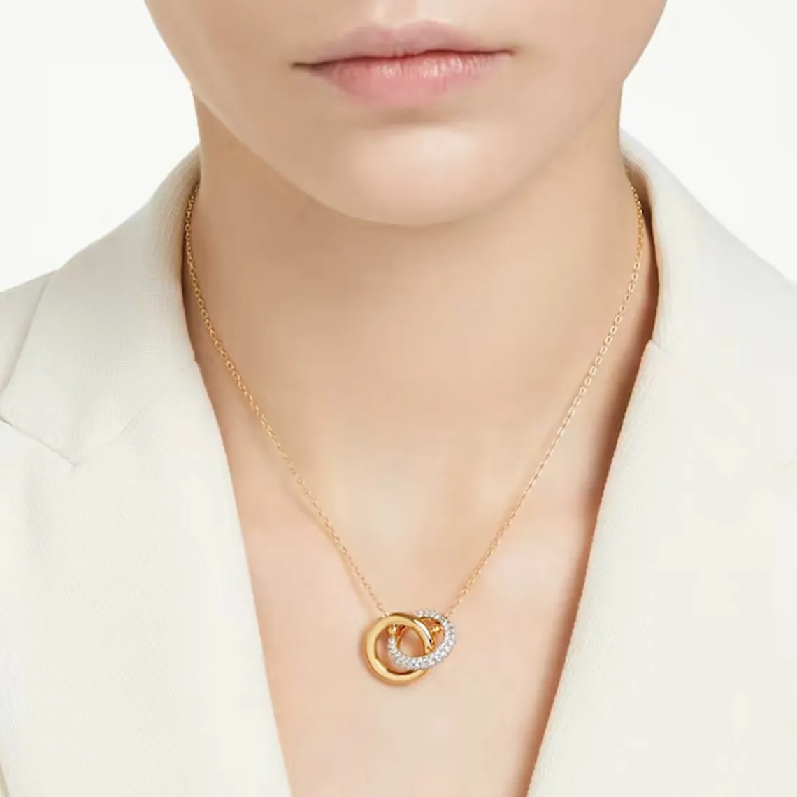 Swarovski Bijoux Collier Femme Swarovski 5668820 Dextera - InterLinked GOS | Femme Collier Et Pendentif