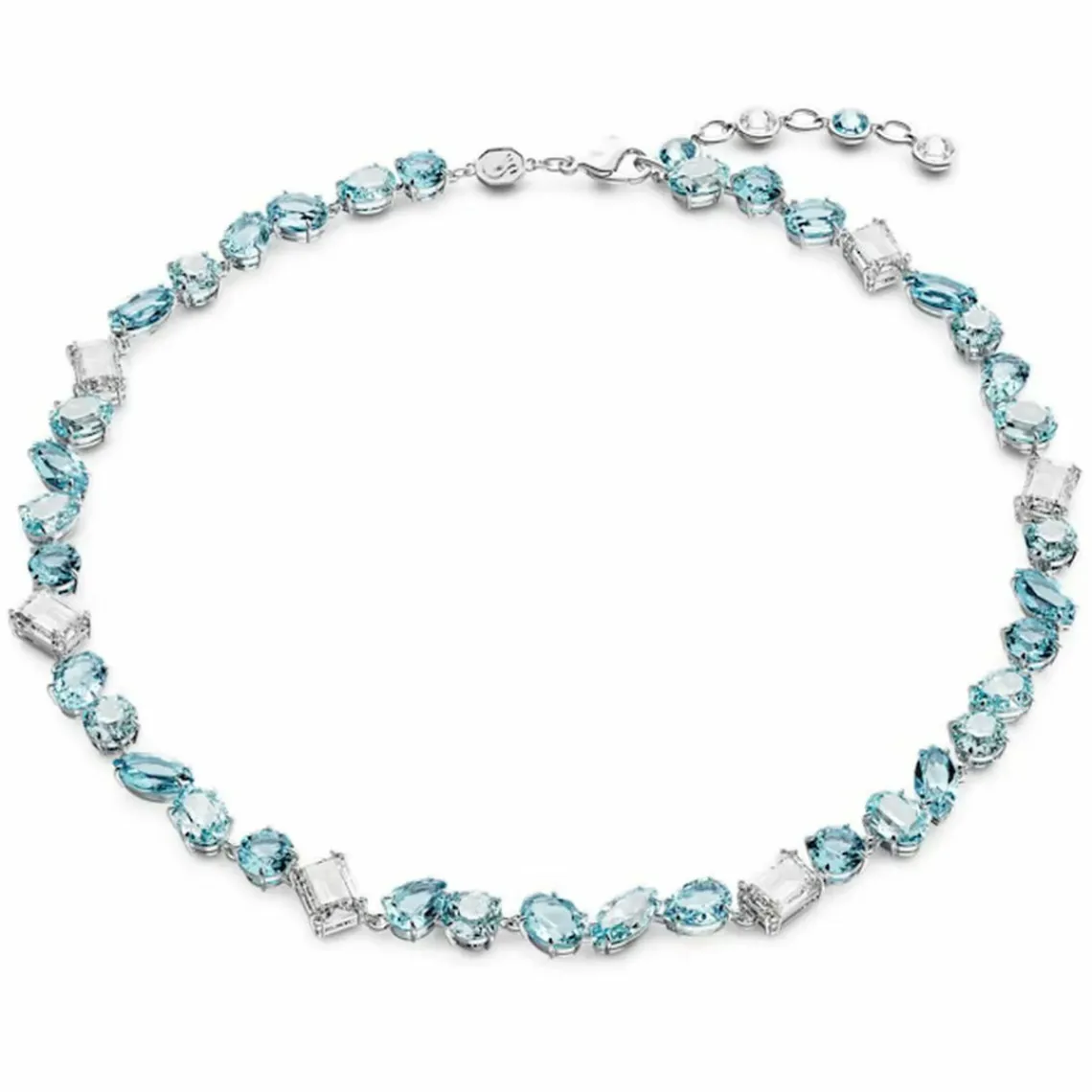 Swarovski Bijoux Collier Femme Swarovski 5666007 Gema ALL ARD - BLU/RHS | Femme Collier Et Pendentif