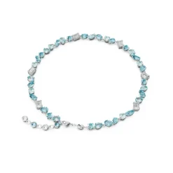 Swarovski Bijoux Collier Femme Swarovski 5666007 Gema ALL ARD - BLU/RHS | Femme Collier Et Pendentif